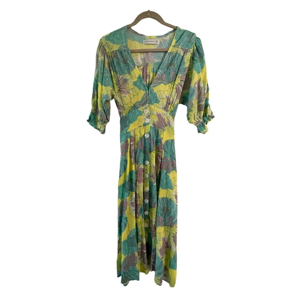 FAITHFULL Rafa Midi Dress Lera Floral
Print New Size 4 - Picture 5 of 8